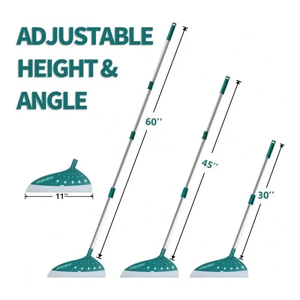 Air Broom, Silicone Broom Floor Squeegee For Glass And Floors With 60 Long Aluminum Adjustable Handles, Silicone Squeegee Broom
Air Broom, Silicone Broom Floor Squeegee For Glass And Floors With 60 Long Aluminum Adjustable Handles, Silicone Squeegee Broom