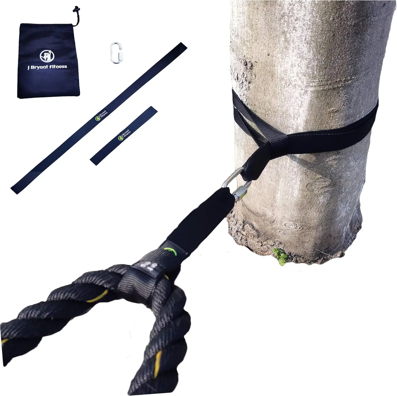 Extra Long Battle Rope Anchor Strap Kit for Home Gym, Easy Setup, 19" 31" 59"
Extra Long Battle Rope Anchor Strap Kit for Home Gym, Easy Setup, 19" 31" 59"