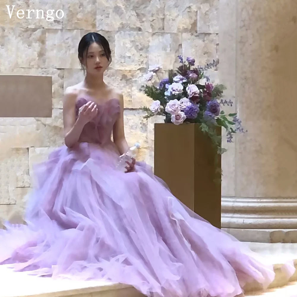 Verngo фиолетовое тюлевое свадебное платье без бретелек трапециевидной формы плиссированные платья для дня рождения корейское элегантное вечернее платье для выпускного вечера по индивидуальному заказу
Verngo фиолетовое тюлевое свадебное платье без бретелек трапециевидной формы плиссированные платья для дня рождения корейское элегантное вечернее платье для выпускного вечера по индивидуальному заказу