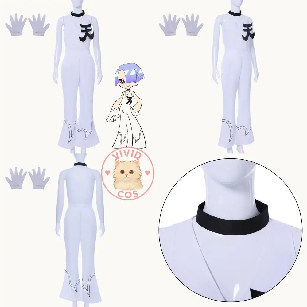 Hot New PANTY & STOCKING Cosplay Costume Anime Polyester White Uniform New Role Play for Women Anime Convention Halloween Outfit
Hot New PANTY & STOCKING Cosplay Costume Anime Polyester White Uniform New Role Play for Women Anime Convention Halloween Outfit