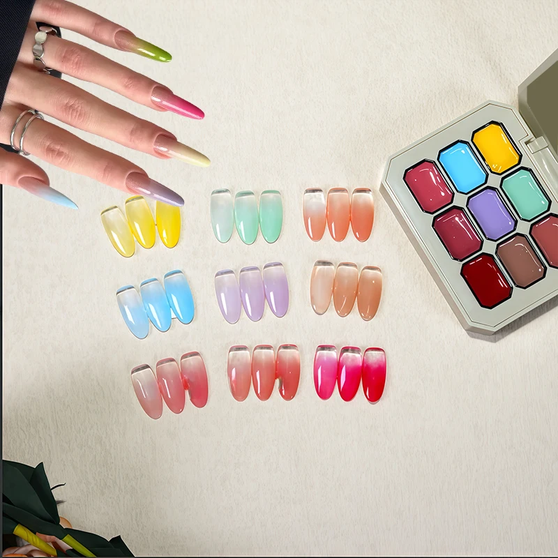 Гель-лак с девятью сетками, увеличенный дофамином, твердый УФ-гель-лак, гель-лак цвета макарон, идеально подходит для французского маникюра своими руками и ar.
Гель-лак с девятью сетками, увеличенный дофамином, твердый УФ-гель-лак, гель-лак цвета макарон, идеально подходит для французского маникюра своими руками и ar.