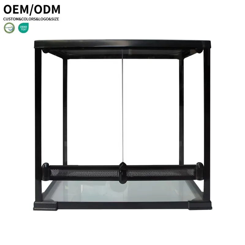Full-covered climbing pet feeding box lizard Ceratophrys guard turtle snake insect rainforest insulation land
Full-covered climbing pet feeding box lizard Ceratophrys guard turtle snake insect rainforest insulation land