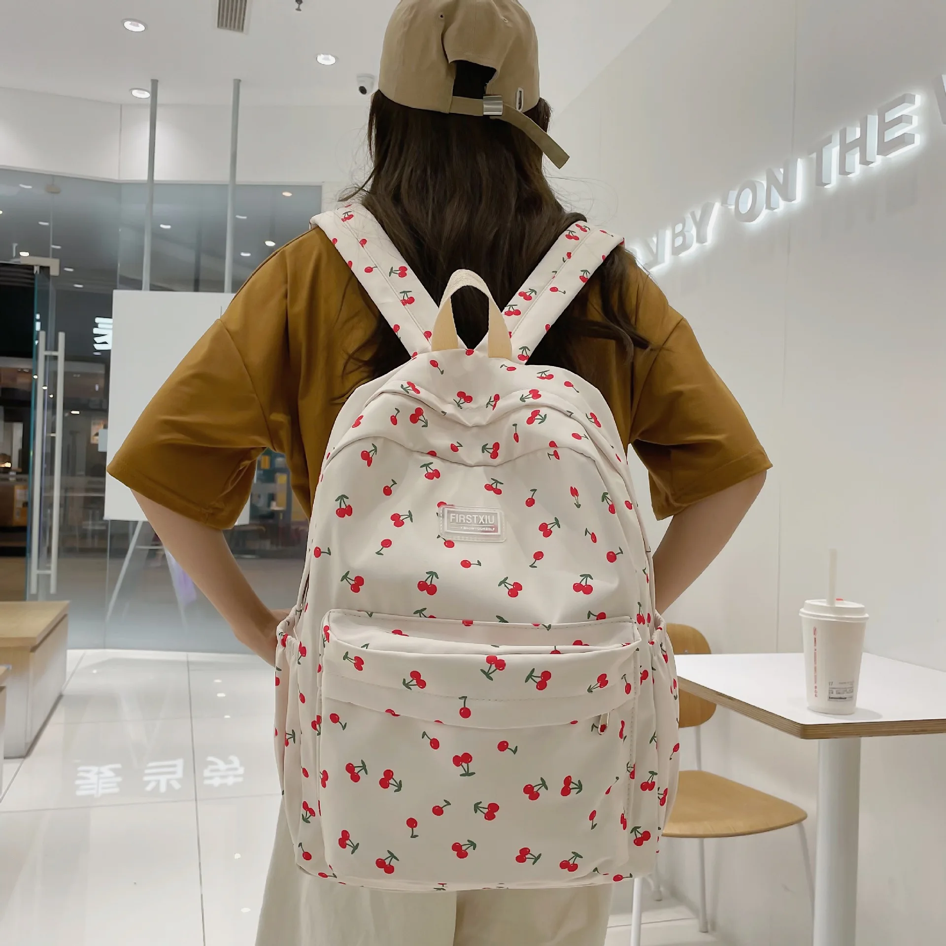 Милые рюкзаки с вишневым принтом, повседневный дорожный рюкзак, большой вместительный повседневный рюкзак, японская эстетичная школьная сумка для студентов, itabag
Милые рюкзаки с вишневым принтом, повседневный дорожный рюкзак, большой вместительный повседневный рюкзак, японская эстетичная школьная сумка для студентов, itabag