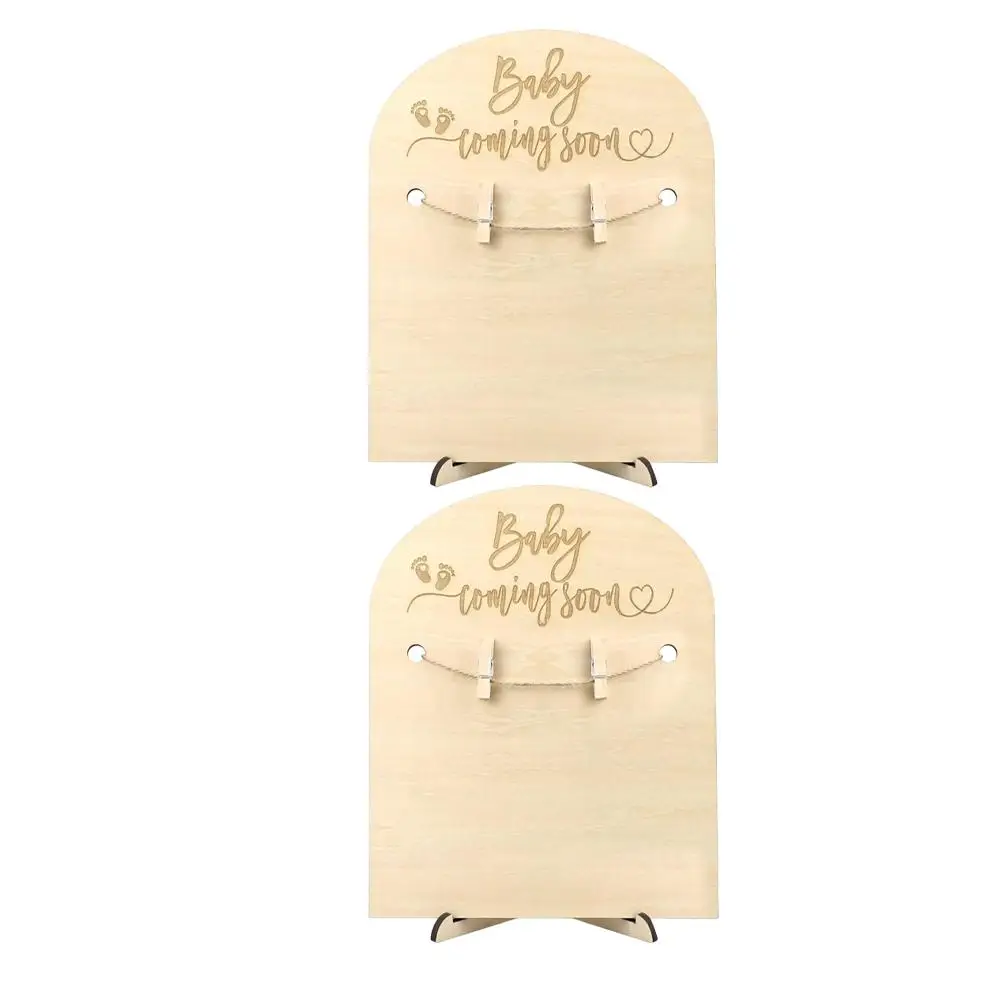 2 Sets Baby Memorial Cards Wooden Display Board Stands Clips Newborn Signs Gender Announcement Sewing Crafts
2 Sets Baby Memorial Cards Wooden Display Board Stands Clips Newborn Signs Gender Announcement Sewing Crafts