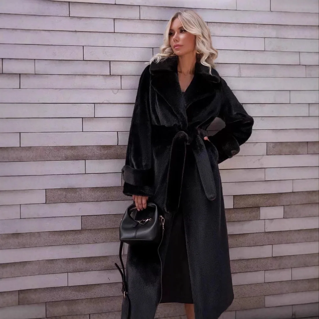 KIDCRKJ Winter Women Artificial Fur Jacket Multicolor Lapel Collar Lace Up Female Faux Fur Coat Long Fashion Lady Eco Fur Coat
KIDCRKJ Winter Women Artificial Fur Jacket Multicolor Lapel Collar Lace Up Female Faux Fur Coat Long Fashion Lady Eco Fur Coat