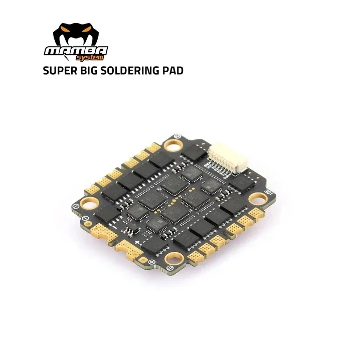 DIATONE MAMBA F65_128K 24-128K BL32 32bit 4IN1 ESC 65A X4 3-6S Dshot300/600/1200 30.5X30.5MM / M3 For FPV Racing Drone
DIATONE MAMBA F65_128K 24-128K BL32 32bit 4IN1 ESC 65A X4 3-6S Dshot300/600/1200 30.5X30.5MM / M3 For FPV Racing Drone