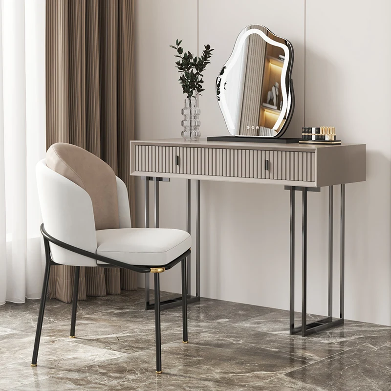 Nordic Trendy Makeup Table With Mirror Light Luxury Modern Drawers Dressing Table Storage Makeup Set Coiffeuse Home Furniture
Nordic Trendy Makeup Table With Mirror Light Luxury Modern Drawers Dressing Table Storage Makeup Set Coiffeuse Home Furniture