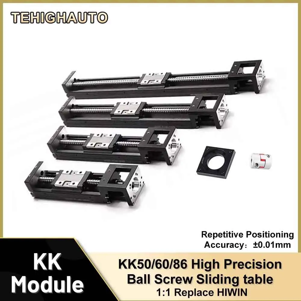 High Precision Module Sliding Table KK50/60/86 Steel Module Accuracy Repeatability ±0.01 Effective Stroke 60-810mm Replace HlWlN
High Precision Module Sliding Table KK50/60/86 Steel Module Accuracy Repeatability ±0.01 Effective Stroke 60-810mm Replace HlWlN