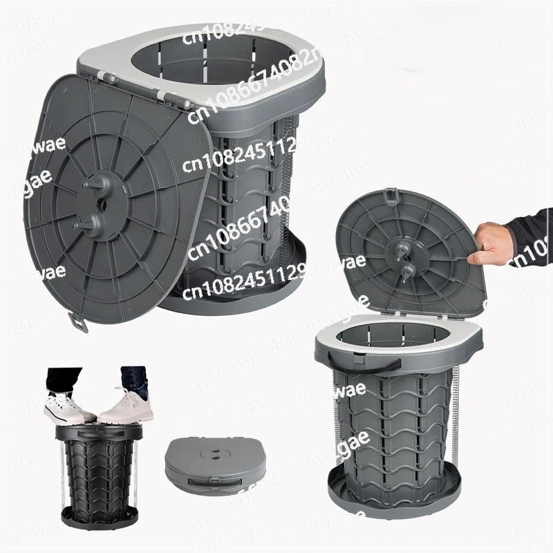 Portable Folding Camping Toilet for Car Emergency, Washable Outdoor Mobile Toilet Stool for Travel
Portable Folding Camping Toilet for Car Emergency, Washable Outdoor Mobile Toilet Stool for Travel