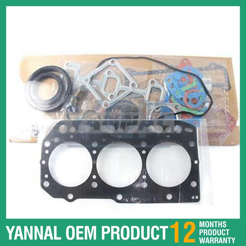 New 3T84HLE 3T84HLE-TBS Full Gasket Kit For Yanmar Engine For Takeuchi TB025 TB036 Set
New 3T84HLE 3T84HLE-TBS Full Gasket Kit For Yanmar Engine For Takeuchi TB025 TB036 Set