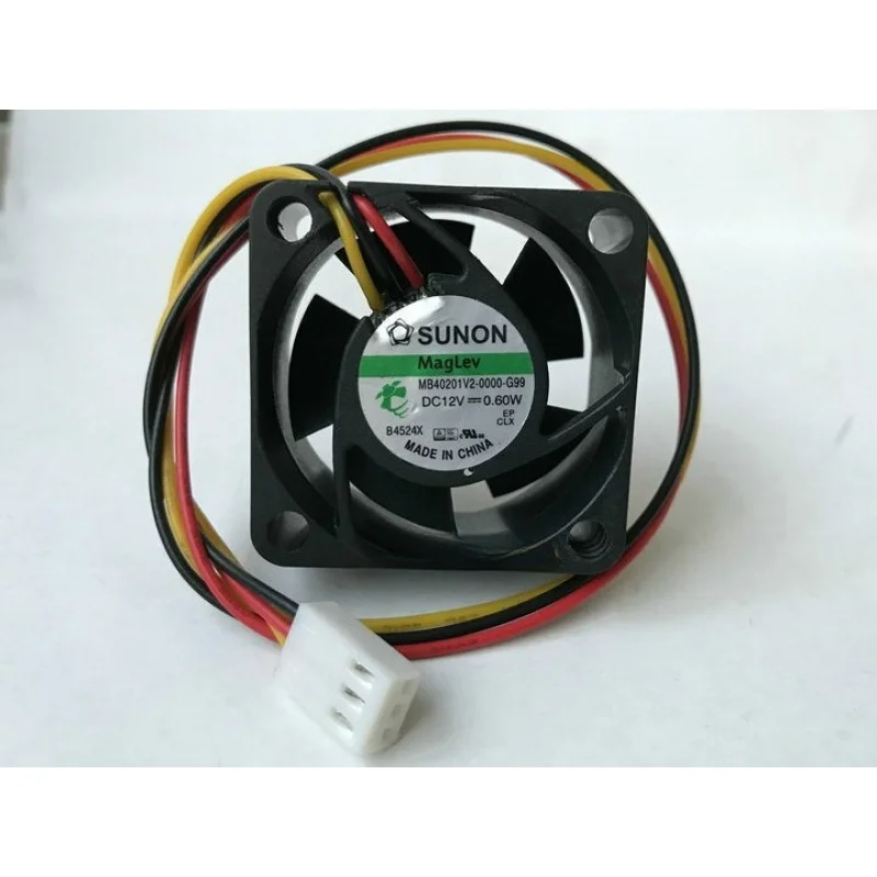 A+for SUNON MB40201V2-000 -G99 40*40*20MM DC12V 0.60W 3 wires Cooling Fan 4CM
A+for SUNON MB40201V2-000 -G99 40*40*20MM DC12V 0.60W 3 wires Cooling Fan 4CM