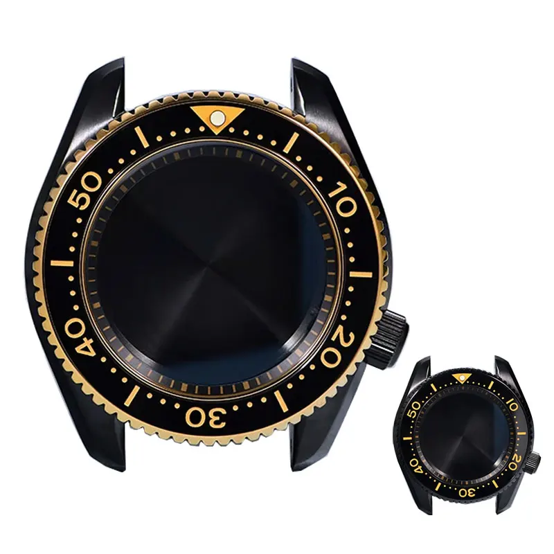 Watch Modify Parts Solid 44mm Black PVD Cotaed Stainless SBDX001 Case Golden Bezel Suitable For NH35/36 Movement 30Bar
Watch Modify Parts Solid 44mm Black PVD Cotaed Stainless SBDX001 Case Golden Bezel Suitable For NH35/36 Movement 30Bar