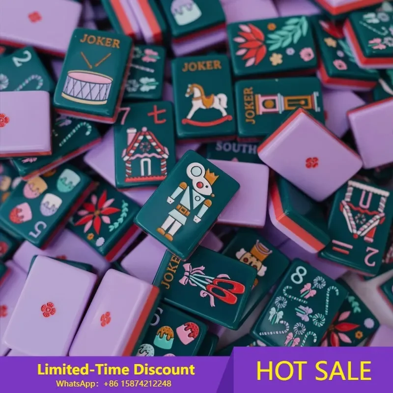 2026 Factory Custom Acrylic American Mahj Mahjong Tiles Set Mat Midnight Pine Table Chess Game Entertainment
2026 Factory Custom Acrylic American Mahj Mahjong Tiles Set Mat Midnight Pine Table Chess Game Entertainment