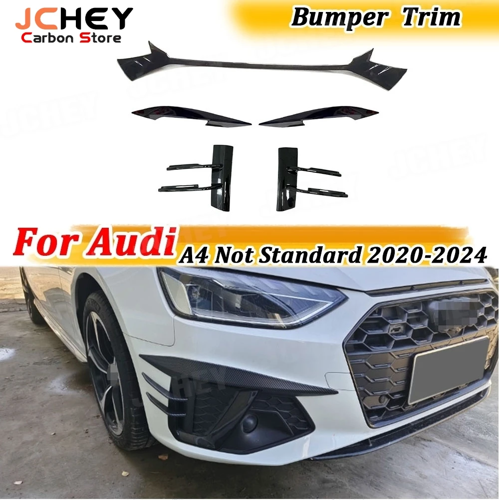 JCHEY For Audi A4 S4 Not Standard 2020-2024 A Style Front Bumper Canards Spoiler Splitter Front Grille Trim Facelift Styling
JCHEY For Audi A4 S4 Not Standard 2020-2024 A Style Front Bumper Canards Spoiler Splitter Front Grille Trim Facelift Styling