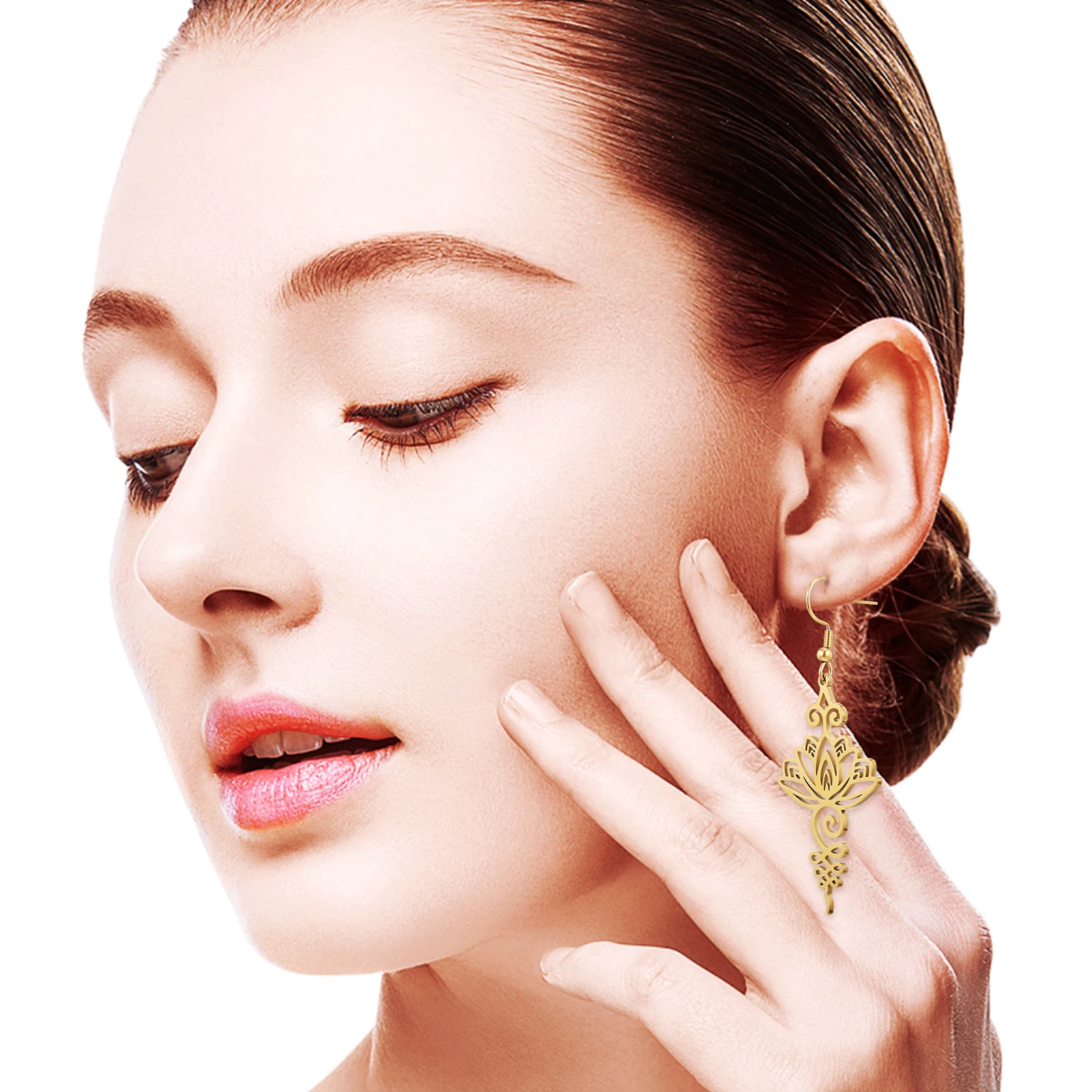 Creative Steel Girls Women Dangle Drop Floral Statement Ear Jewelry Earrings Dangle Earrings Jewelry
Creative Steel Girls Women Dangle Drop Floral Statement Ear Jewelry Earrings Dangle Earrings Jewelry