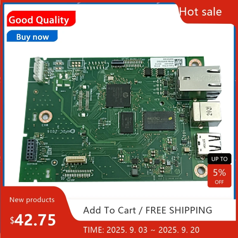 Formatter Board for HP LaserJet Pro M404N M404DN 404DW Main Board W2Q09-60001 W1A53-60001 MotherBoard Logic Board Printer parts
Formatter Board for HP LaserJet Pro M404N M404DN 404DW Main Board W2Q09-60001 W1A53-60001 MotherBoard Logic Board Printer parts