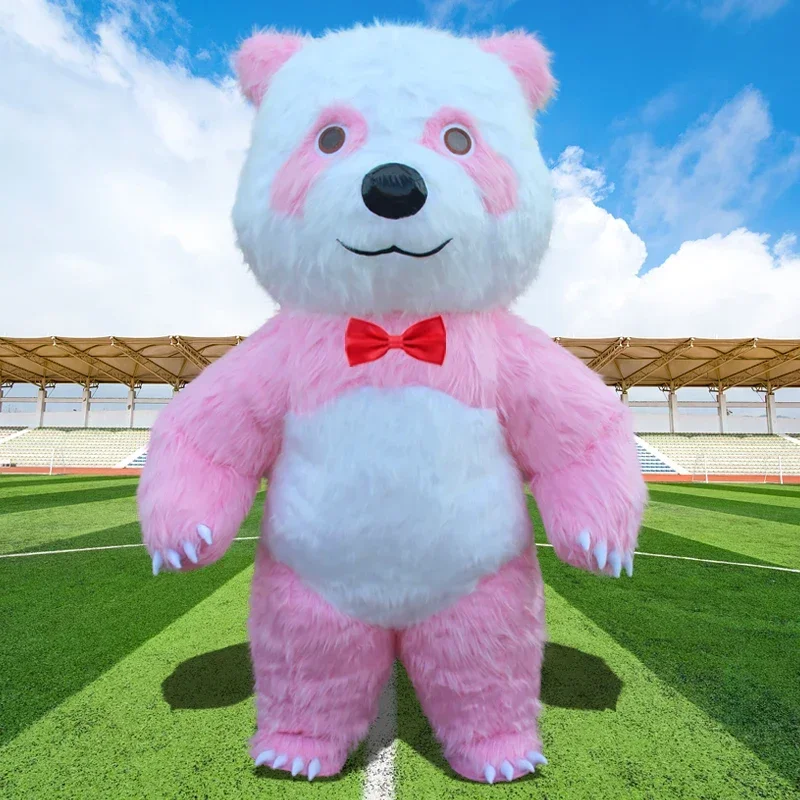 Colorful Inflatable Giant Panda Mascot Costume Polar Bear Walking Advertising Performance Clothes for Halloween Christmas Party
Colorful Inflatable Giant Panda Mascot Costume Polar Bear Walking Advertising Performance Clothes for Halloween Christmas Party