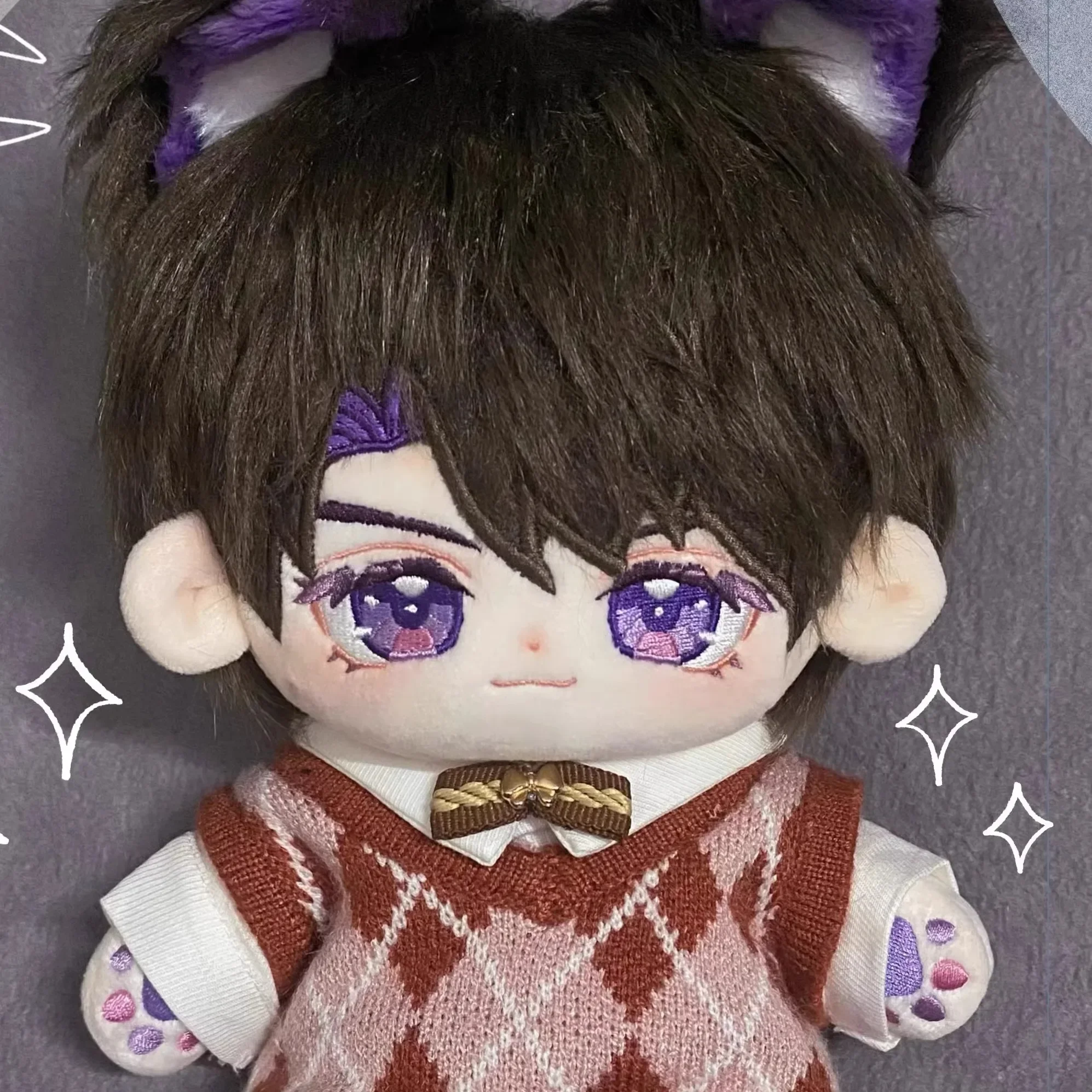 Anime Love and Deepspace Caleb Cosplay Fluffy 20cm Cotton Maumet Cartoon Puppet Naked Baby Have Ear Plaything Xmas Gift
Anime Love and Deepspace Caleb Cosplay Fluffy 20cm Cotton Maumet Cartoon Puppet Naked Baby Have Ear Plaything Xmas Gift