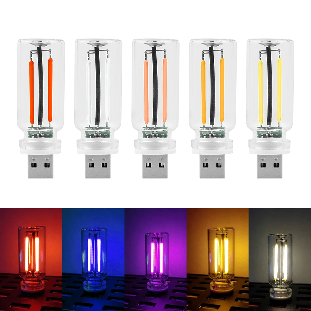 Decorate Tools USB Touch Control Night LED Light Atmosphere Incandescent Lamp LED Filament Light Bulb Bedroom Decoration DIY
Decorate Tools USB Touch Control Night LED Light Atmosphere Incandescent Lamp LED Filament Light Bulb Bedroom Decoration DIY