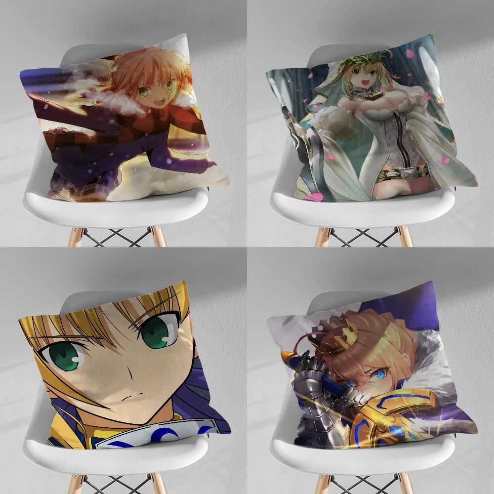 Anime F-FateS Saber Pillow Case Pillow Case Soft Cushion Cases for Farmhouse Sofa Decor Home Decorations and Protector
Anime F-FateS Saber Pillow Case Pillow Case Soft Cushion Cases for Farmhouse Sofa Decor Home Decorations and Protector