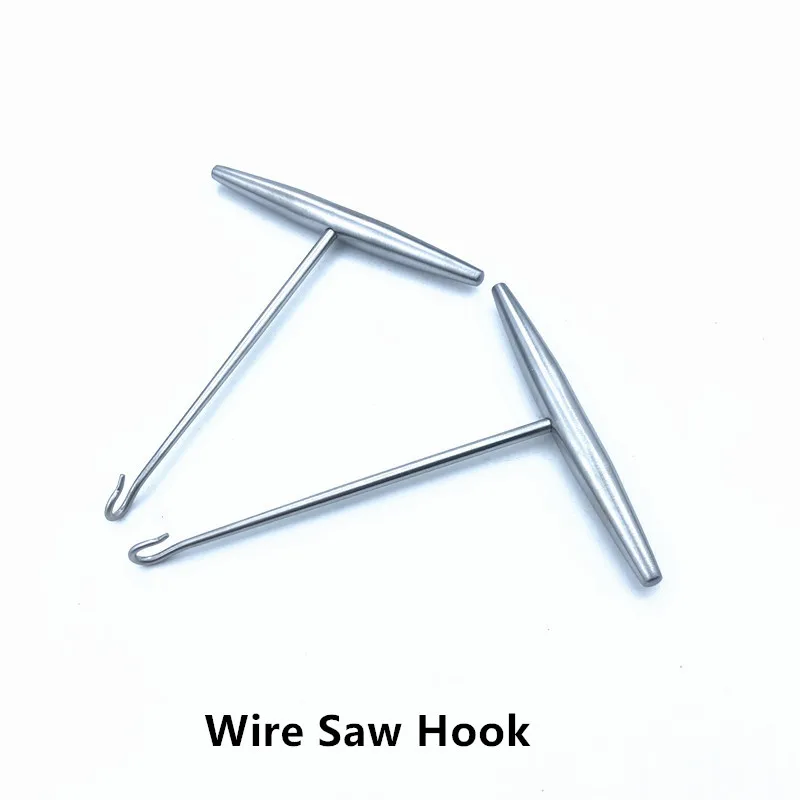 Wire Saw Retractor 2pcs/set Bone Hook Stainless Steel Wire Saw Hook Orthopedic Surgical Instruments
Wire Saw Retractor 2pcs/set Bone Hook Stainless Steel Wire Saw Hook Orthopedic Surgical Instruments