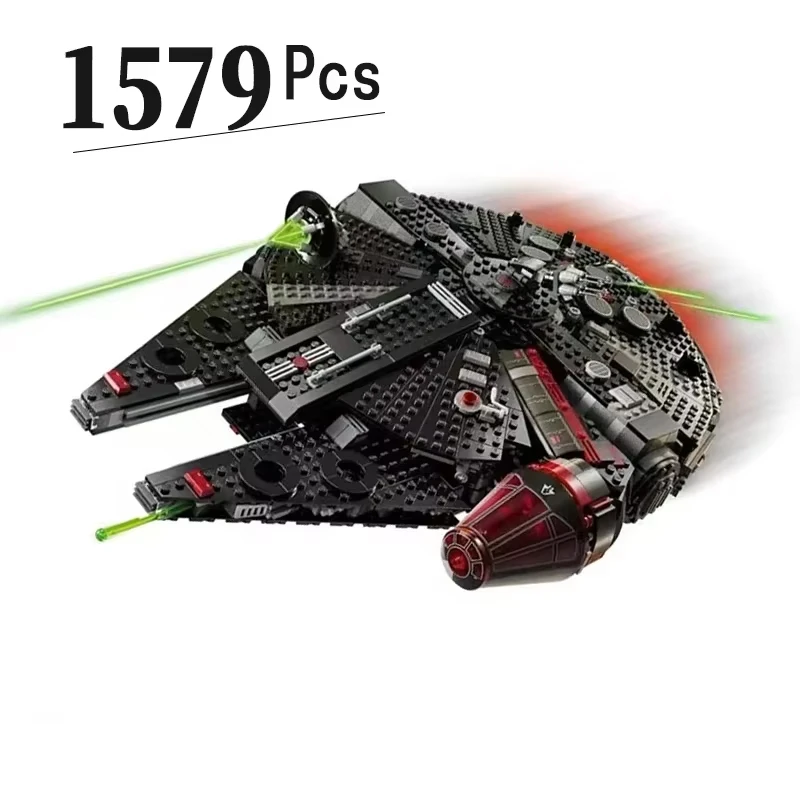 2026 New Moc 1579PCS Dark Falcon Millennium Collection Spacecraft Building Blocks 75389 DIY Model Set Children's Toy Gift
2026 New Moc 1579PCS Dark Falcon Millennium Collection Spacecraft Building Blocks 75389 DIY Model Set Children's Toy Gift