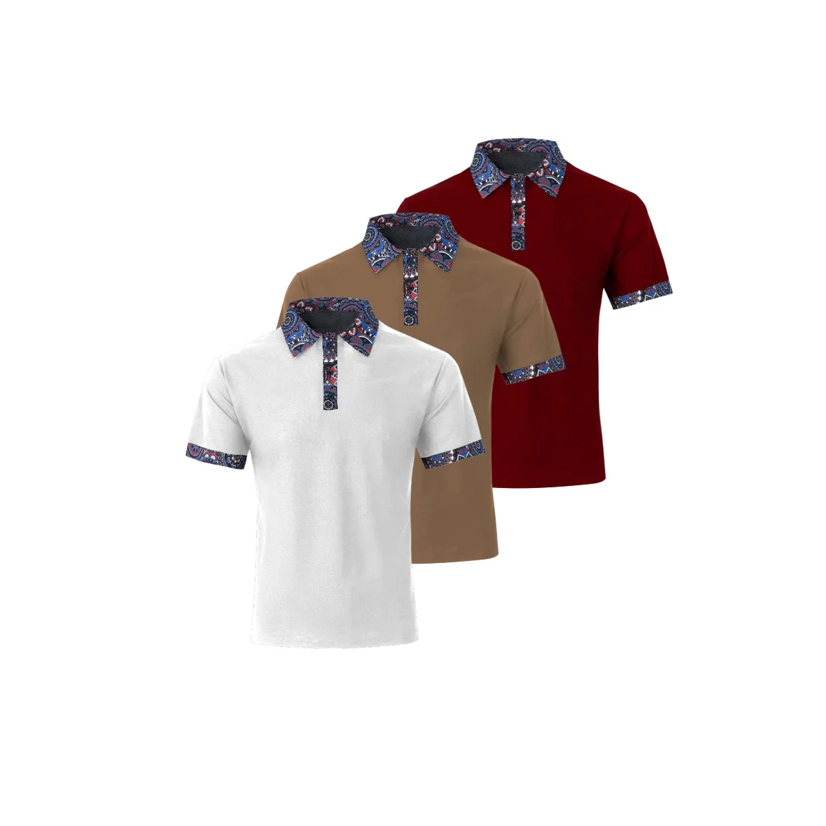 Summer men's new fashionable trend, breathable, loose-fitting, comfortable and elegant business POLO short-sleeved shirts
Summer men's new fashionable trend, breathable, loose-fitting, comfortable and elegant business POLO short-sleeved shirts