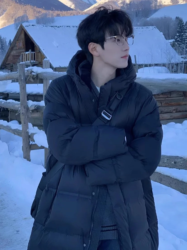 Мужское пуховое пальто средней длины Bla Jaet Thiened, зимнее пальто длиной до колена, теплая, Harbin, морозостойкость, 90% белый ду пух
Мужское пуховое пальто средней длины Bla Jaet Thiened, зимнее пальто длиной до колена, теплая, Harbin, морозостойкость, 90% белый ду пух