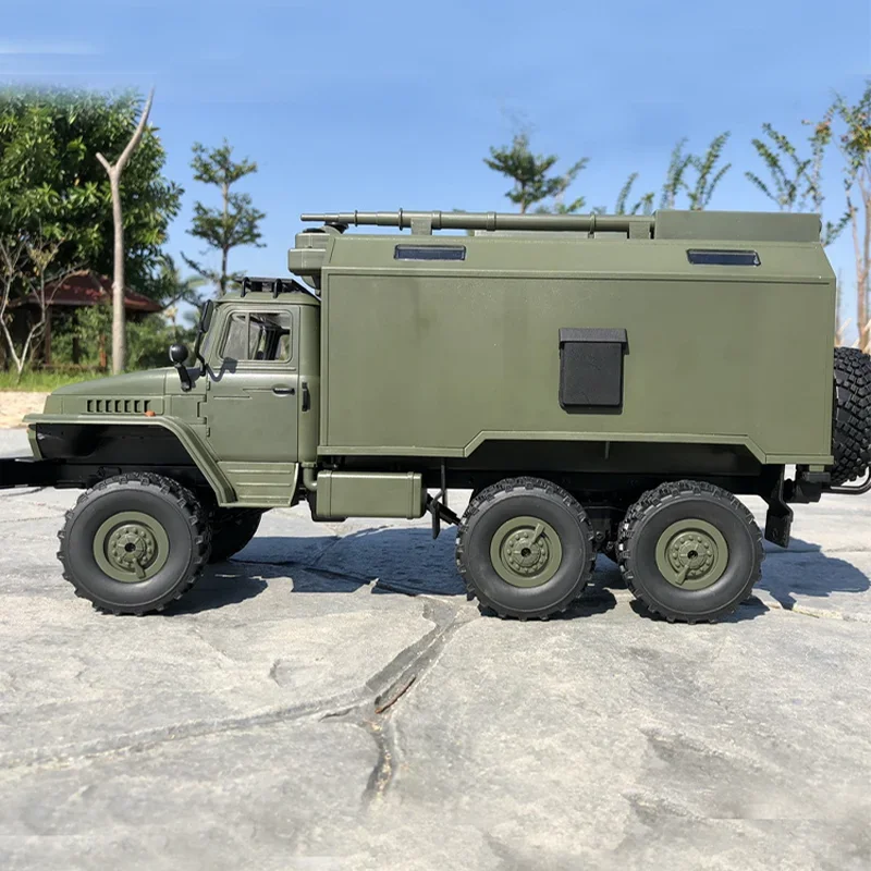 WPL B36 Ural Command Communication Vehicle 2.4G RC CAR 6WD Remote Control Climbing Six Wheel Children Toy Gift
WPL B36 Ural Command Communication Vehicle 2.4G RC CAR 6WD Remote Control Climbing Six Wheel Children Toy Gift