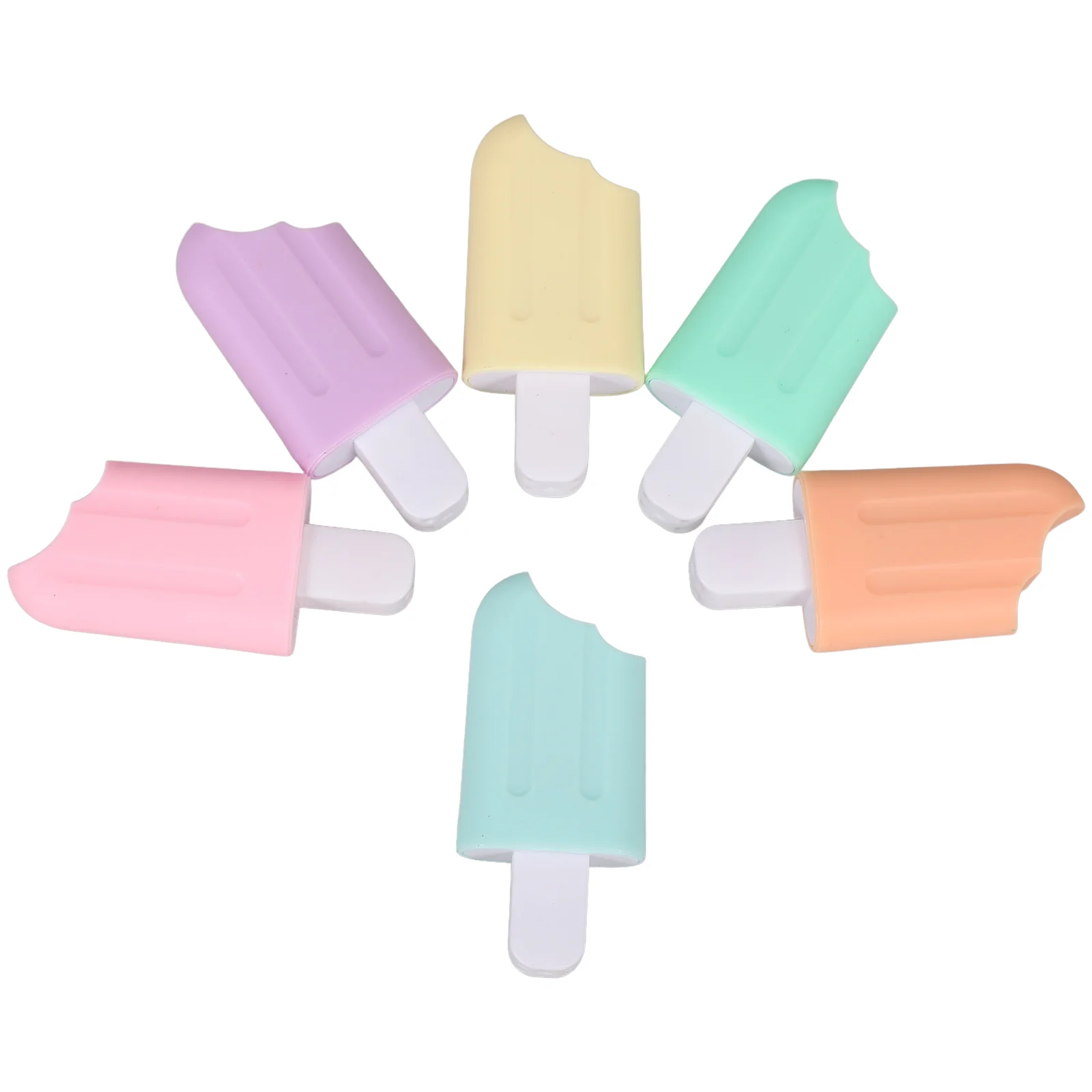 6 Pcs Fluorescent Marker Pen Colored Highlighters Adorable Ice Cream Kawaii Cartoon Pens Design Drawing Marking Lasting
6 Pcs Fluorescent Marker Pen Colored Highlighters Adorable Ice Cream Kawaii Cartoon Pens Design Drawing Marking Lasting