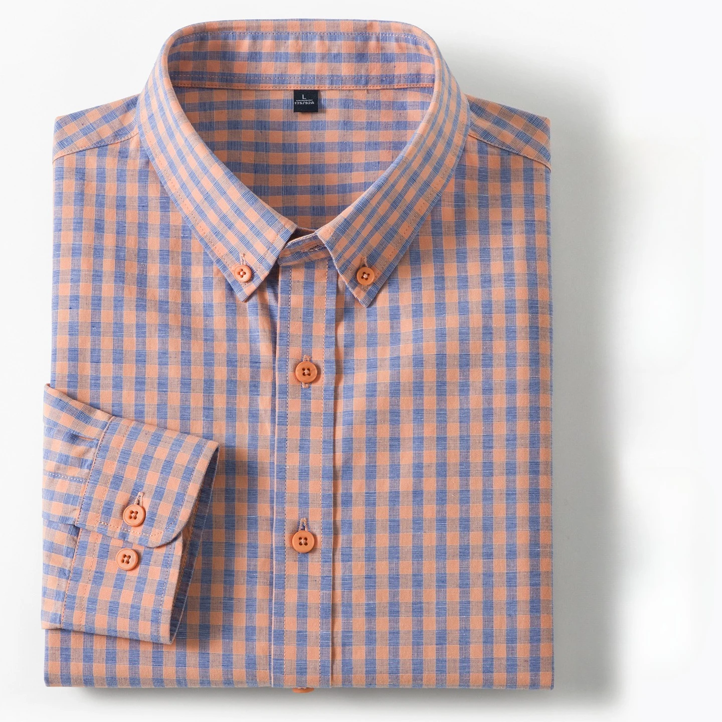 New in shirt Lyocell Linen striped long sleeve shirts for men cotton casual houndstooth fashion korean popular elegant clothes
New in shirt Lyocell Linen striped long sleeve shirts for men cotton casual houndstooth fashion korean popular elegant clothes