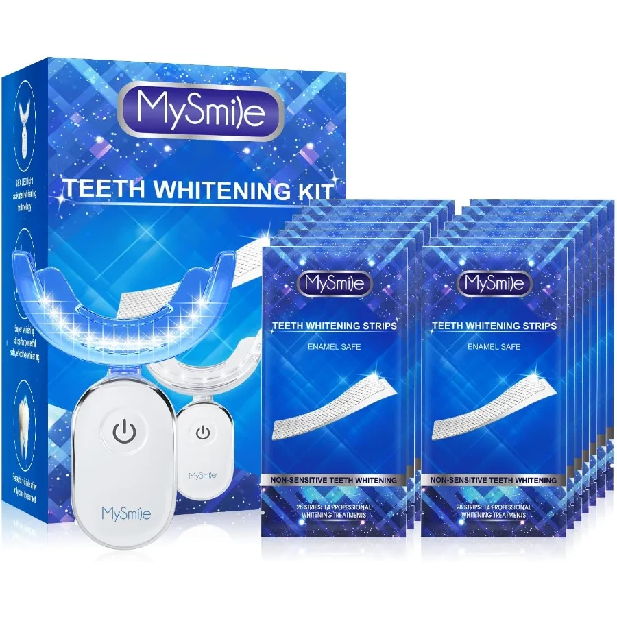 Набор полосок для отбеливания зубов с 14 процедурами и 28 светодиодными семенами для быстрого чувствительности. Бесплатное отбеливание в течение всего 10 минут.
Набор полосок для отбеливания зубов с 14 процедурами и 28 светодиодными семенами для быстрого чувствительности. Бесплатное отбеливание в течение всего 10 минут.