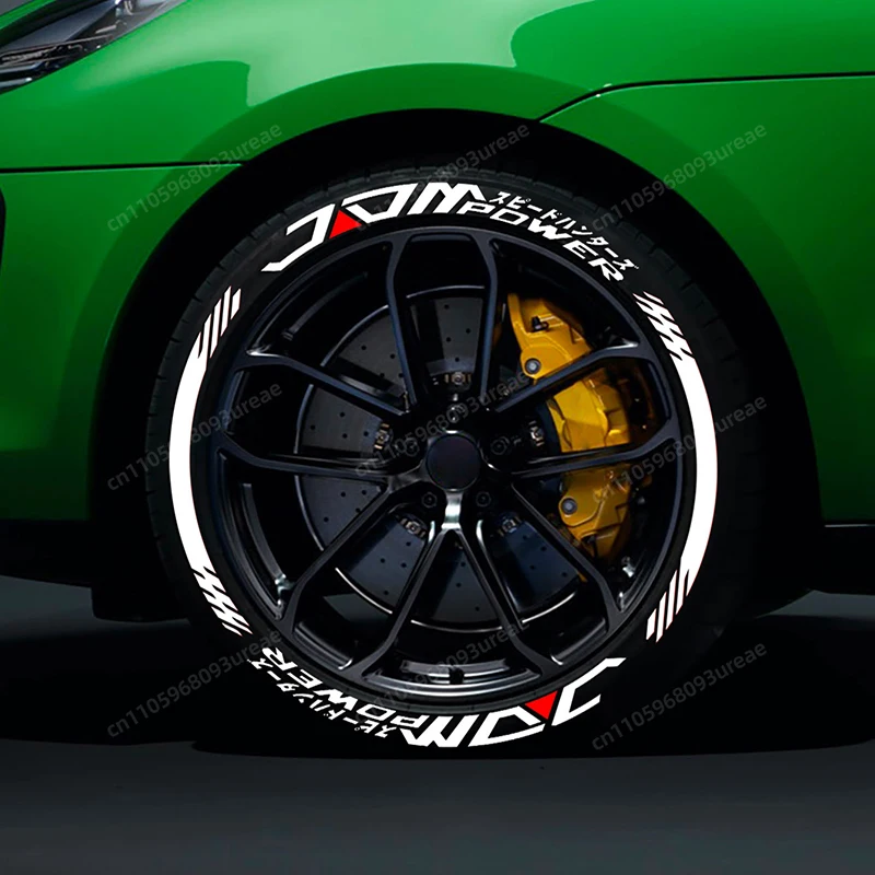 8pcs JDM Car Tire Sticker Universal 3D Letter Wheel Tyre Stickers PVC Waterproof Rim Decor Decals for Car Accessories
8pcs JDM Car Tire Sticker Universal 3D Letter Wheel Tyre Stickers PVC Waterproof Rim Decor Decals for Car Accessories