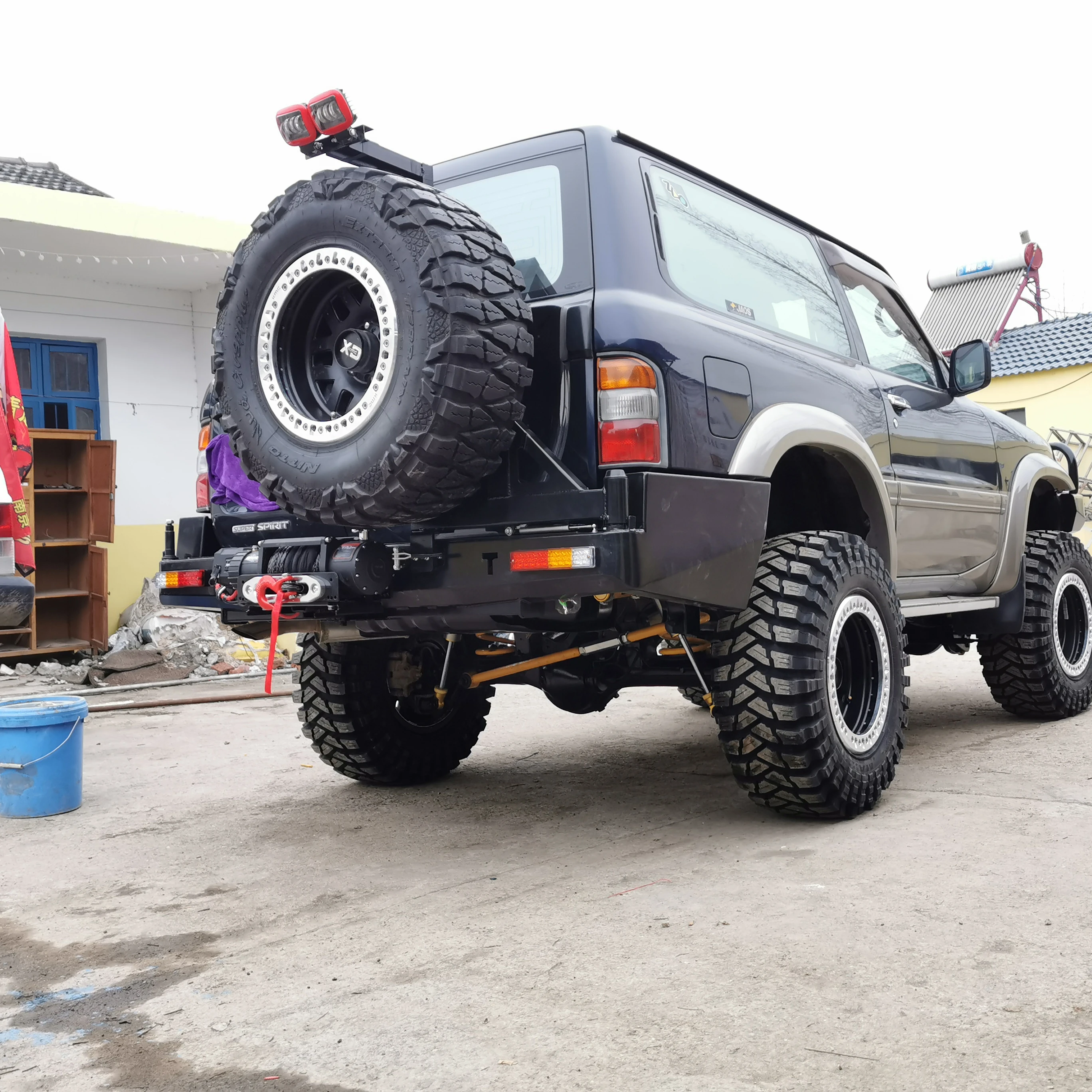 Looking For Wholesaler of 4x4 Hot Sale Pick up Car Accessories Of Body Kit Fit Rear Bumper For NISSAN PATROL Y61
Looking For Wholesaler of 4x4 Hot Sale Pick up Car Accessories Of Body Kit Fit Rear Bumper For NISSAN PATROL Y61