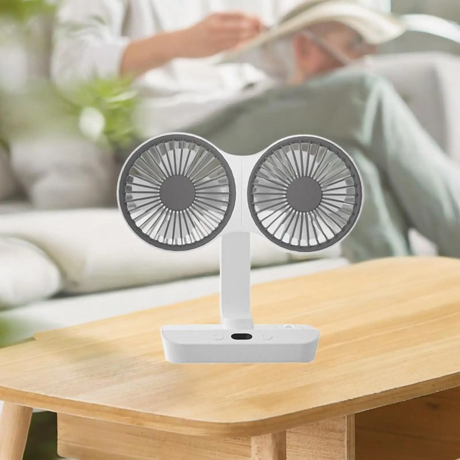 USB Desk Fan 2 Heads USB Powered Cooling Fan Portable Fan Personal Desktop Table Fan for Office Car Desktop Camping Outdoor
USB Desk Fan 2 Heads USB Powered Cooling Fan Portable Fan Personal Desktop Table Fan for Office Car Desktop Camping Outdoor