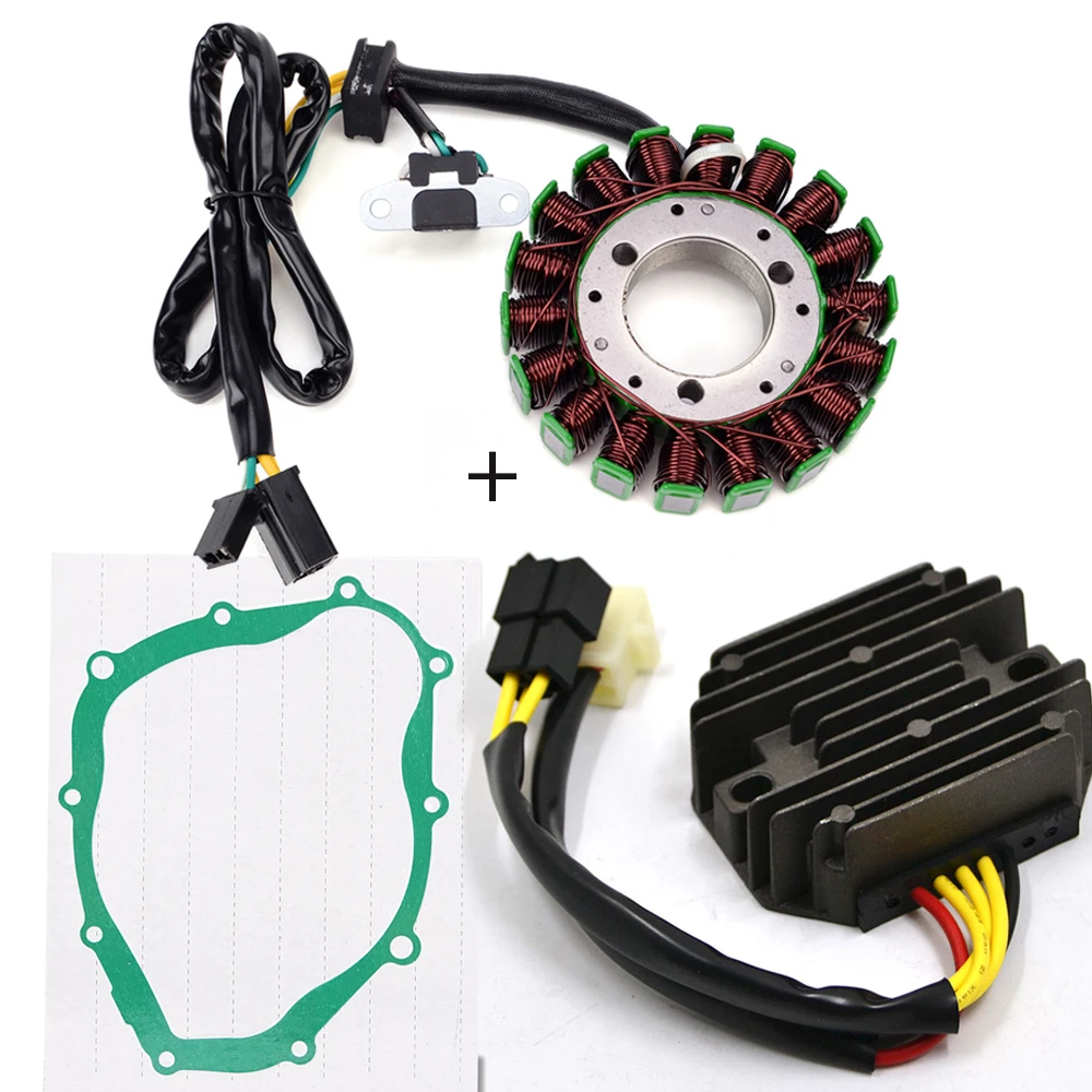 SV650 Stator Coil + Voltage Regulator Rectifier For Suzuki SV650 1999 2000 2001 2002
SV650 Stator Coil + Voltage Regulator Rectifier For Suzuki SV650 1999 2000 2001 2002