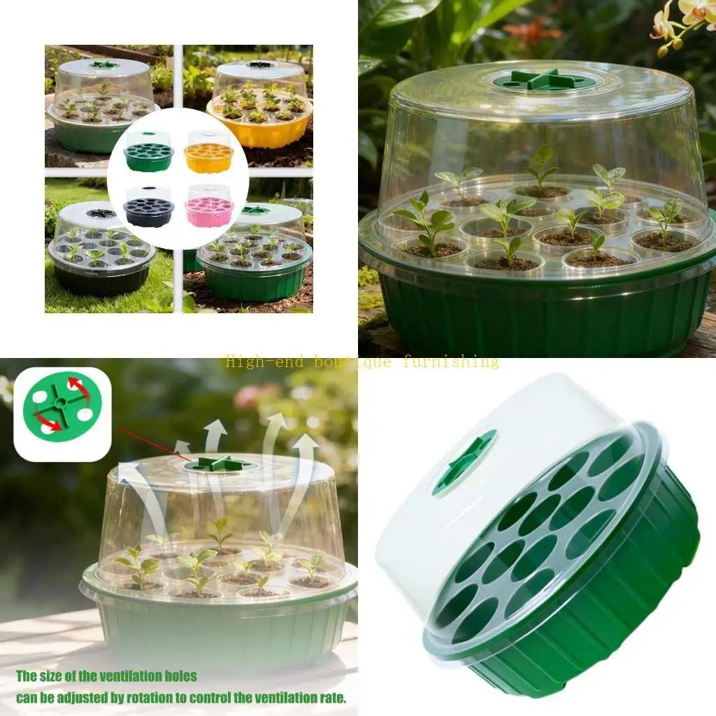 L9NB Plant Seedling Starter Trays Nursery Pots Seedling Tray Planter Plant Growing Flower
L9NB Plant Seedling Starter Trays Nursery Pots Seedling Tray Planter Plant Growing Flower