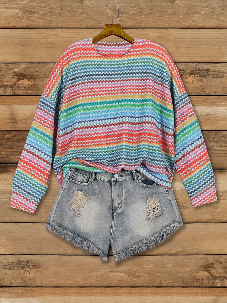 plus Size Hollow Collision Knitted Sweater round Neck Pullover Striped Design Autumn Winter New Women's Fashion Comfortable Fit
plus Size Hollow Collision Knitted Sweater round Neck Pullover Striped Design Autumn Winter New Women's Fashion Comfortable Fit