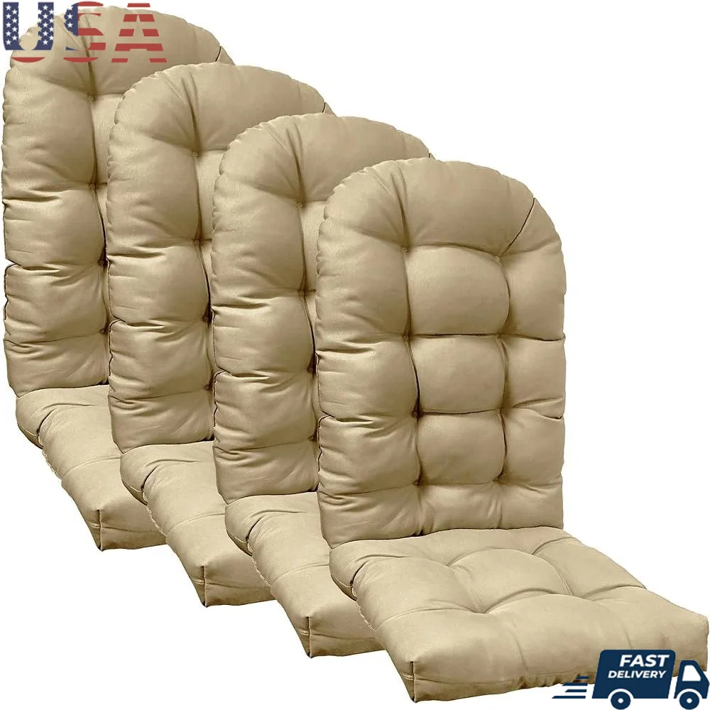 High Back Thickened Adirondack Chair Cushion Rocking Chair Pad Waterproof Anti Slip Soft Comfortable Outdoor Indoor Use
High Back Thickened Adirondack Chair Cushion Rocking Chair Pad Waterproof Anti Slip Soft Comfortable Outdoor Indoor Use