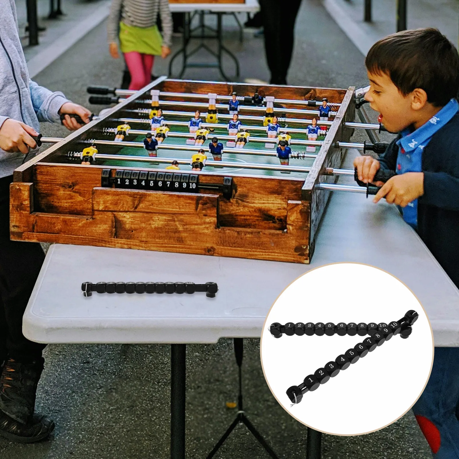 4Pcs Foosball Score Counters Table Football Scoreboard Smooth Scoring Unit for Table Game Score Keepers Competitive Match
4Pcs Foosball Score Counters Table Football Scoreboard Smooth Scoring Unit for Table Game Score Keepers Competitive Match