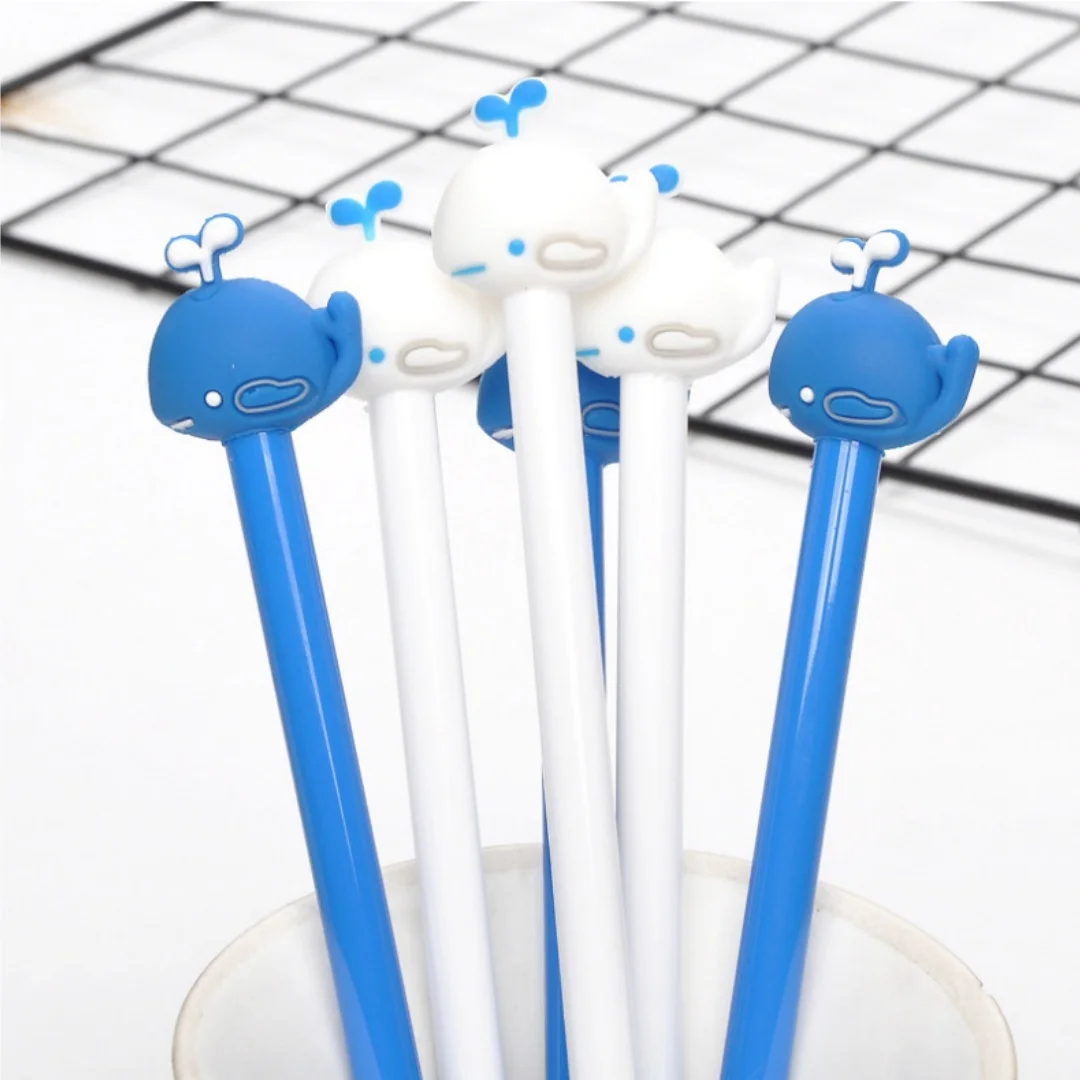 4PCS Cute 3D Whale Gel Pen, Kawaii Silicone Cartoon Pen, Student Exam & Office Writing Stationery Gift
4PCS Cute 3D Whale Gel Pen, Kawaii Silicone Cartoon Pen, Student Exam & Office Writing Stationery Gift