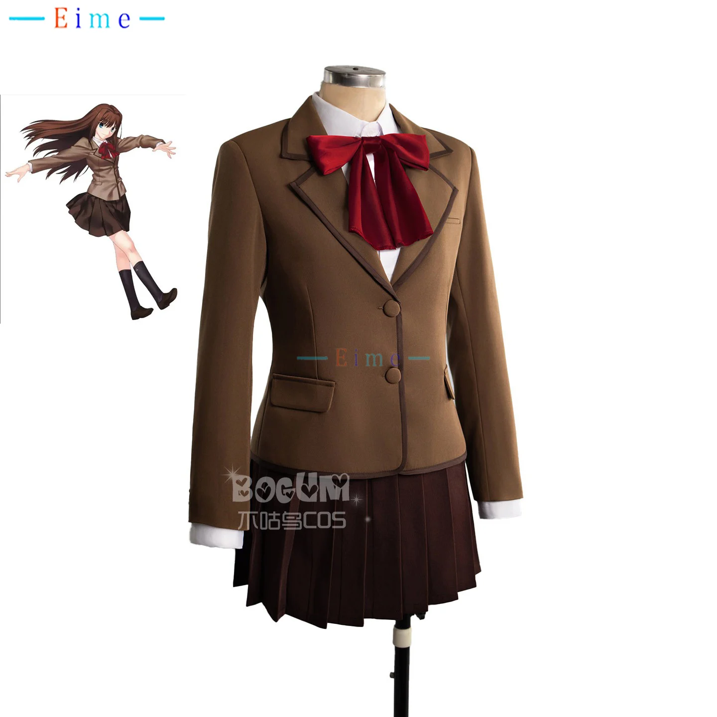 Witch Aozaki Aoko Cosplay Costume Anime Outfits Women Cute Jk School Uniform Coat Shirt Skirts Halloween Party Suits Custom Made
Witch Aozaki Aoko Cosplay Costume Anime Outfits Women Cute Jk School Uniform Coat Shirt Skirts Halloween Party Suits Custom Made