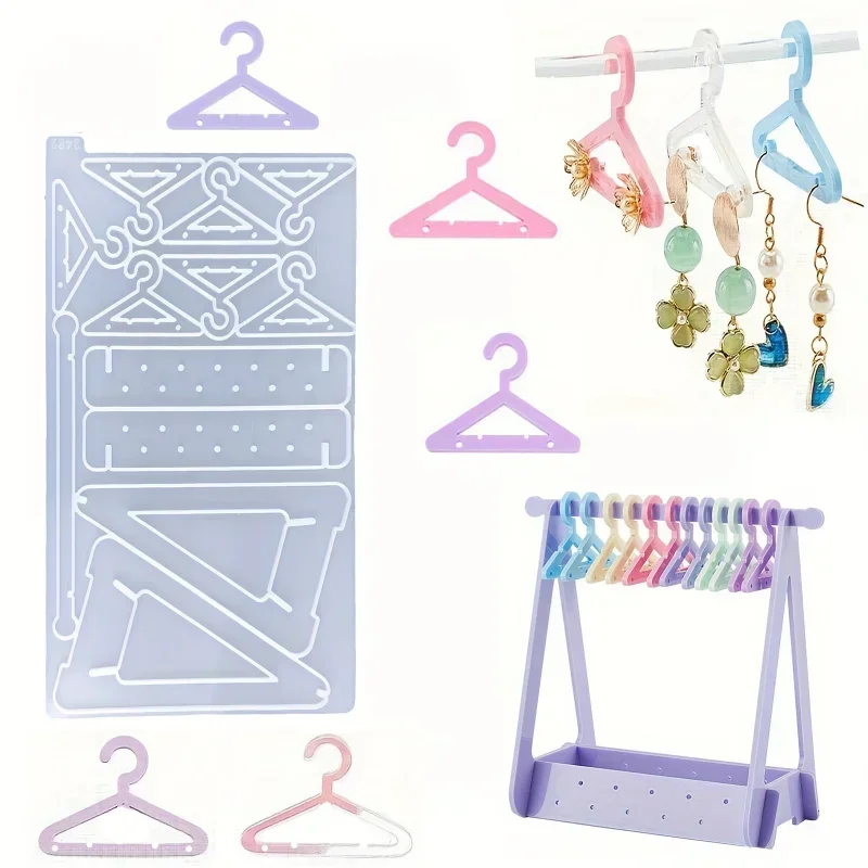 2026 Latest Models DIY Jewelry Earring Hanger Display Silicone Resin Casting Mold Irregular Shape Epoxy Resin Mold for Earrings
2026 Latest Models DIY Jewelry Earring Hanger Display Silicone Resin Casting Mold Irregular Shape Epoxy Resin Mold for Earrings