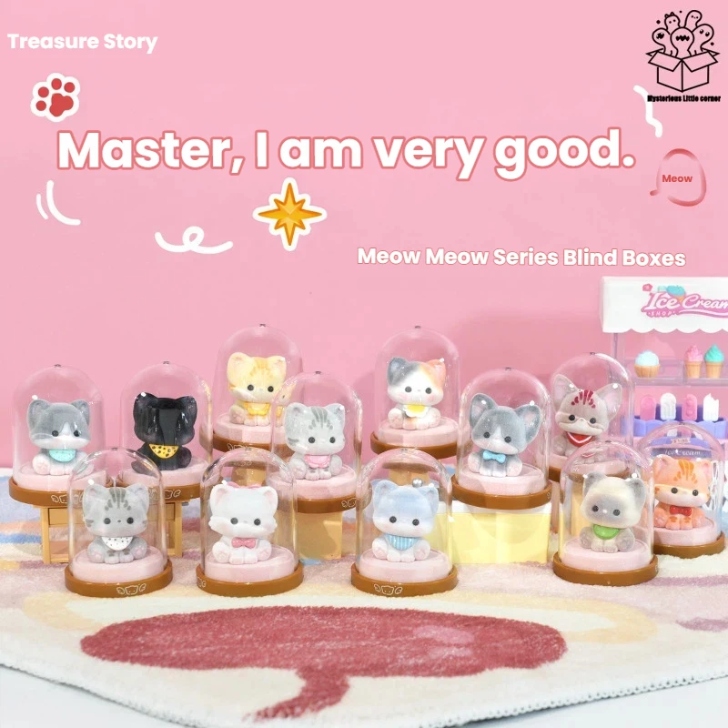 Cute Mini Flocked Cat Trend Blind Box With Transparent Dust Cover Desktop Ornament Home Decoration Healing Gift For Young People
Cute Mini Flocked Cat Trend Blind Box With Transparent Dust Cover Desktop Ornament Home Decoration Healing Gift For Young People