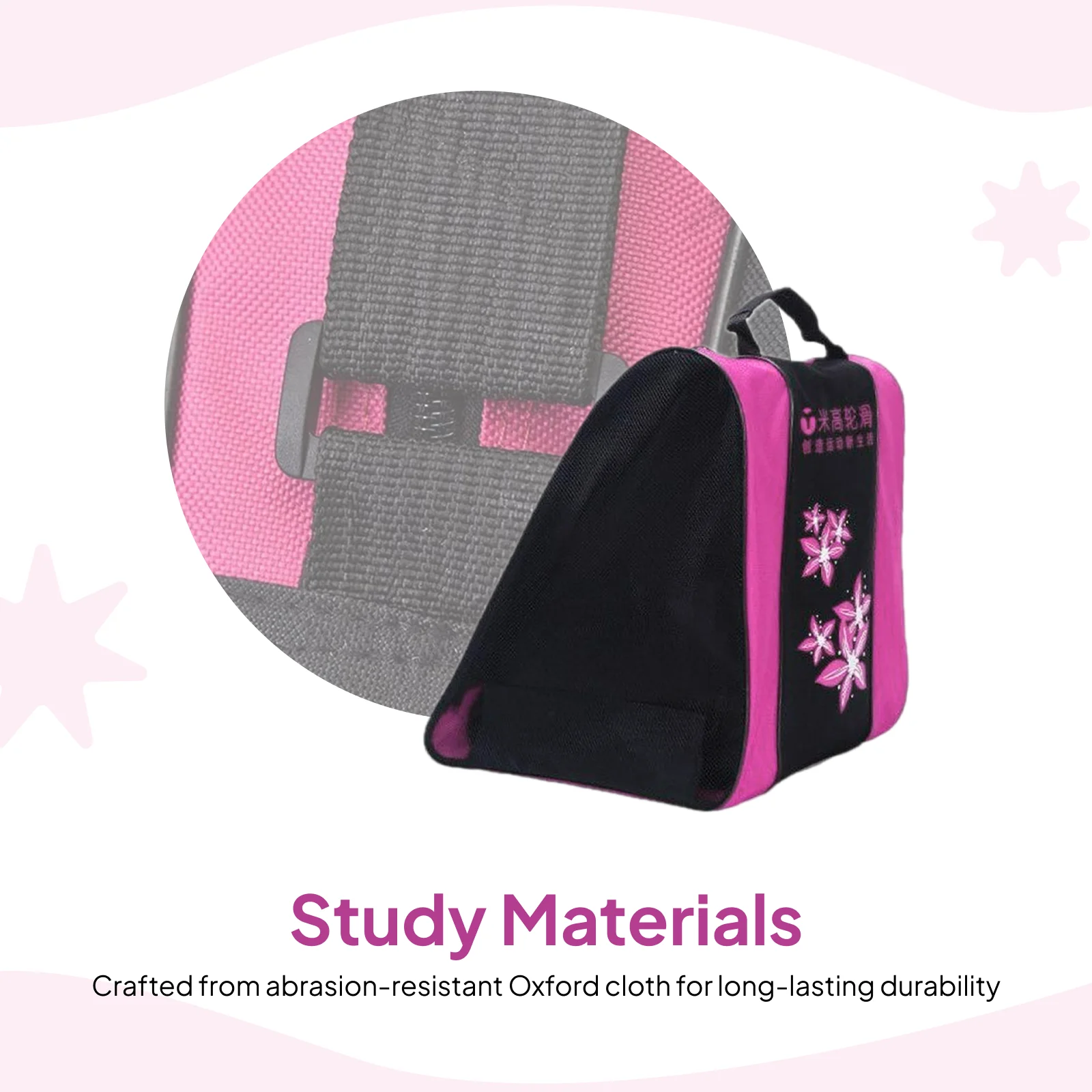 Portable Unisex Roller Skate Bag 3Layers Skating Shoes Storage Bag Carrying
Portable Unisex Roller Skate Bag 3Layers Skating Shoes Storage Bag Carrying