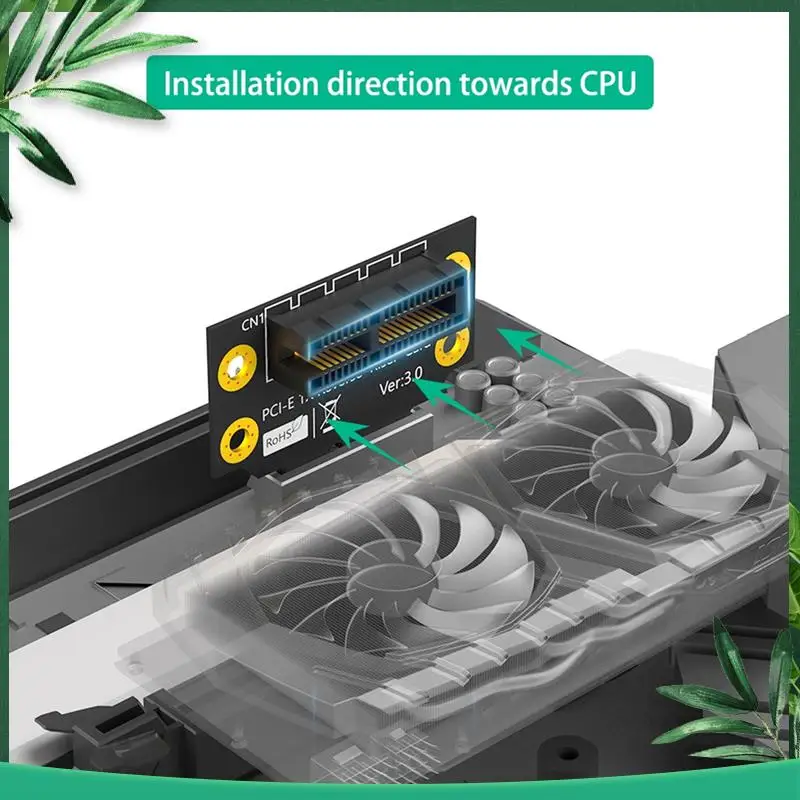 (NEW) PCI-E 1X 3.0 90 Degree Reverse Male To Female Riser Card For 2U Server (Installation Direction Towards CPU)
(NEW) PCI-E 1X 3.0 90 Degree Reverse Male To Female Riser Card For 2U Server (Installation Direction Towards CPU)