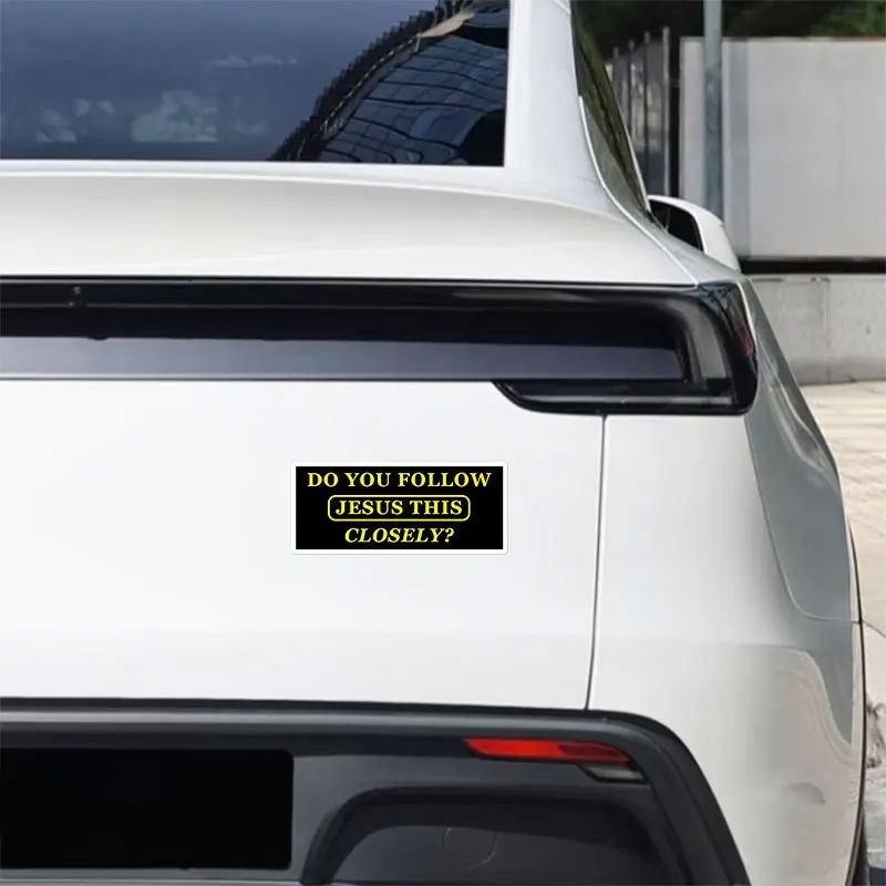 Waterproof Religious Decal for Motorcycle Car Helmet Laptop Decor1pc Do You Follow Jesus This Closely Christian Vinyl Sticker,
Waterproof Religious Decal for Motorcycle Car Helmet Laptop Decor1pc Do You Follow Jesus This Closely Christian Vinyl Sticker,