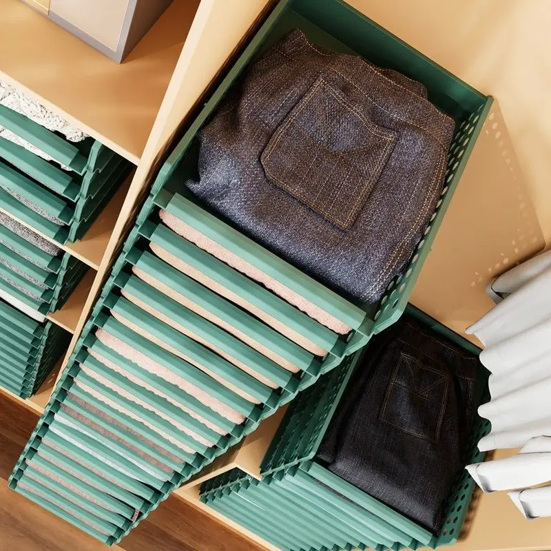 Wardrobe drawer type layered storage box clothing pants sorting artifact plastic storage box
Wardrobe drawer type layered storage box clothing pants sorting artifact plastic storage box