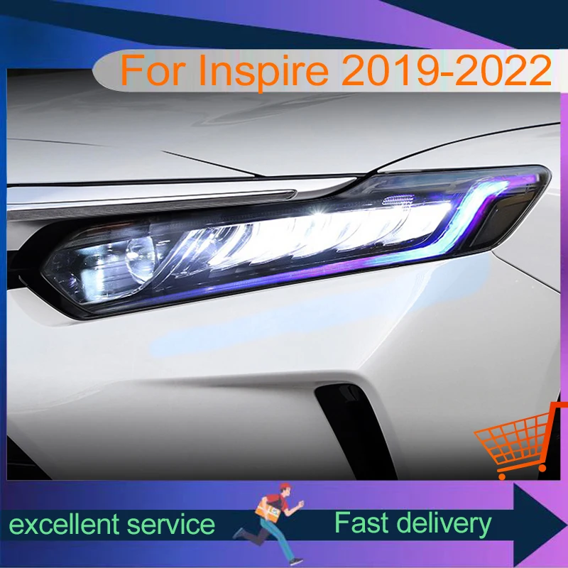 Светодиодные автомобильные фары для Honda Inspire 2019-2023, модифицированные передние лампы с динамическими указателями поворота DRL, аксессуары для автомобилей
Светодиодные автомобильные фары для Honda Inspire 2019-2023, модифицированные передние лампы с динамическими указателями поворота DRL, аксессуары для автомобилей