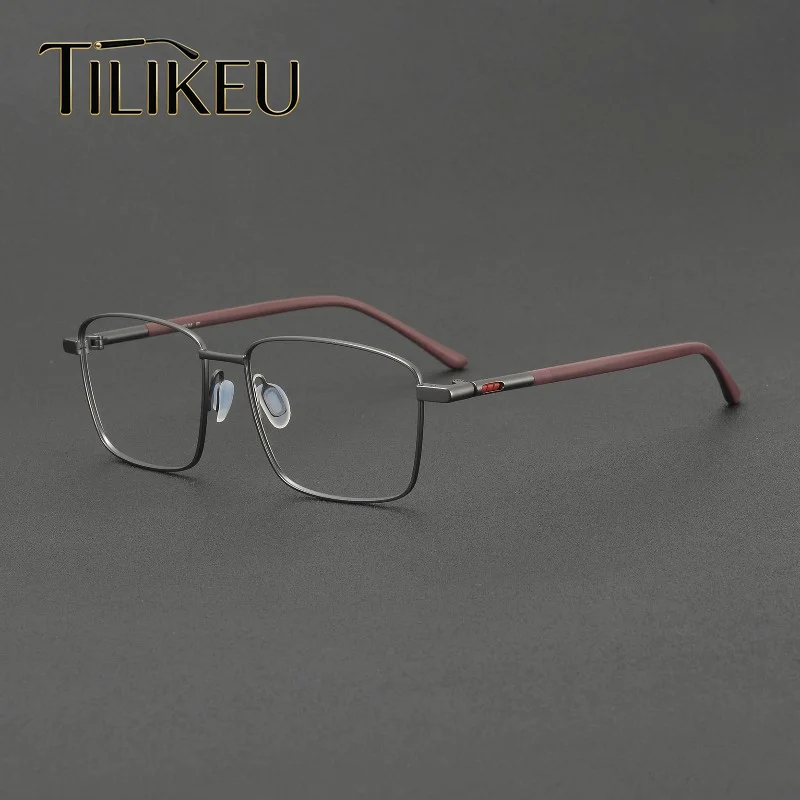 2026 Luxury Pure Titanium Glasses Frame Good-looks Business Men's Retro Square Eyewear Large Face Designer Men Eyeglasses Frame
2026 Luxury Pure Titanium Glasses Frame Good-looks Business Men's Retro Square Eyewear Large Face Designer Men Eyeglasses Frame
